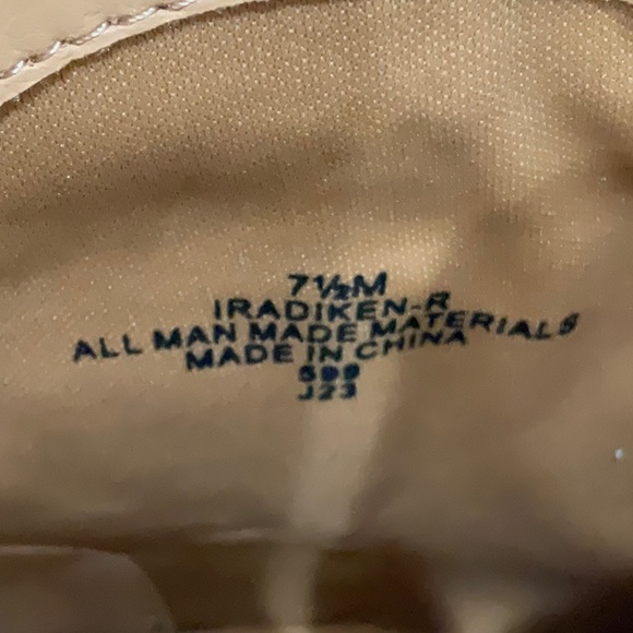 NWT Indigo rd cowboy boots Ivory ankle color Ivory size 7.5 - Picture 8 of 8